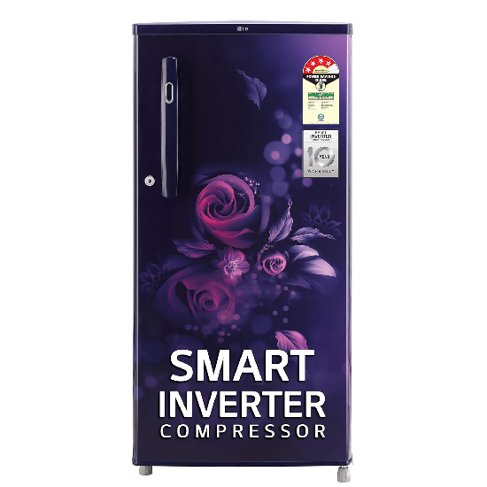 LG 185 L 4 Star Smart Single Door Refrigerator